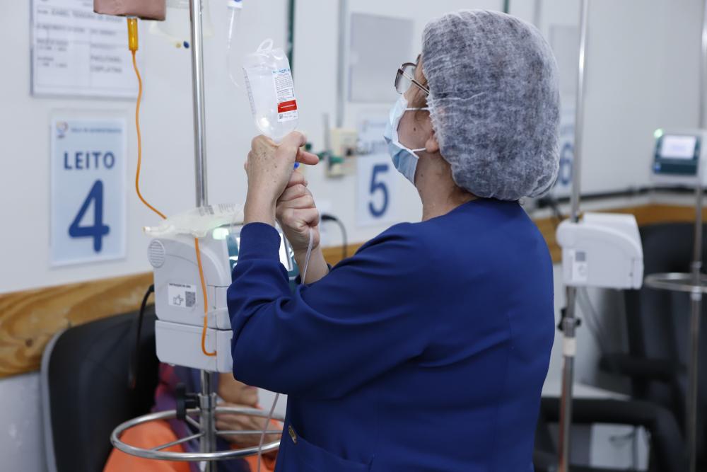 Capa da notícia: GDF contrata mais de 1,3 mil tratamentos de quimioterapia para câncer de mama